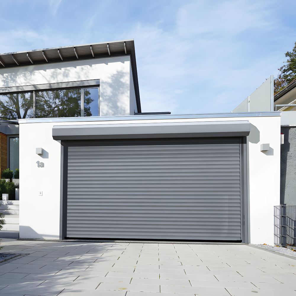 Porte de Garage enroulable Aluminium sur-mesure David Fermetures - 1