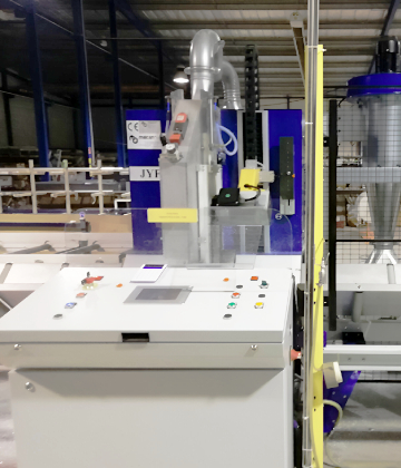 Machine industrielle David Fermetures