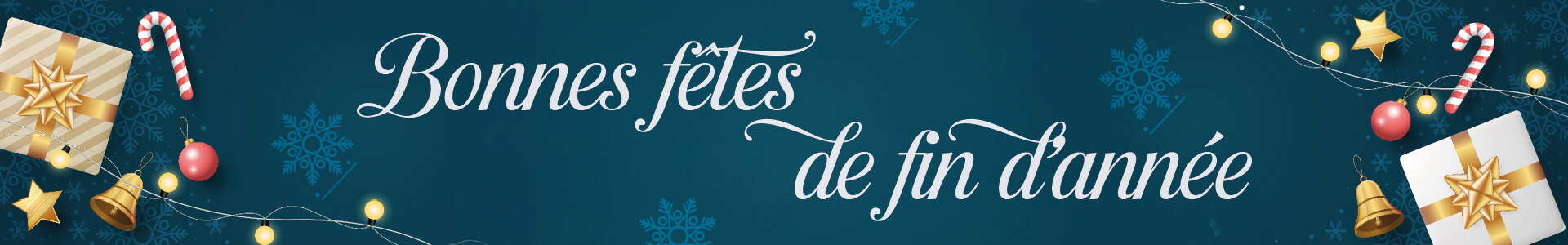 Joyeuses fête de fin d'année