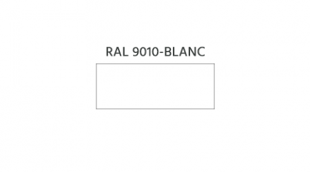 RAL coloris standard 9010 BLANC