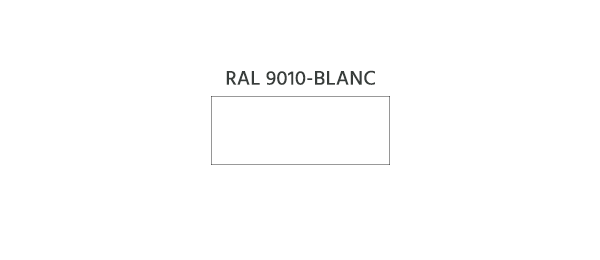 RAL coloris standard 9010 BLANC